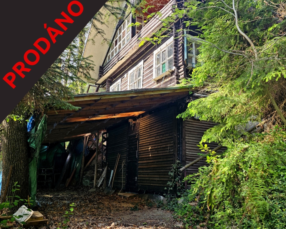 Chata v Kozojedech vhodná k trvalému bydlení